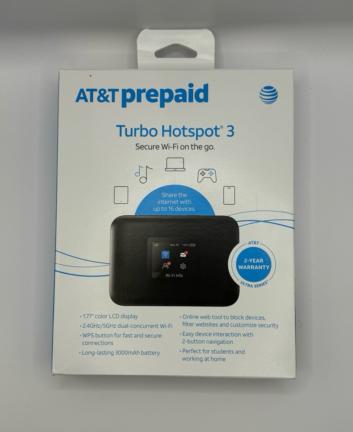AT&T Prepaid Turbo Hotspot 3
