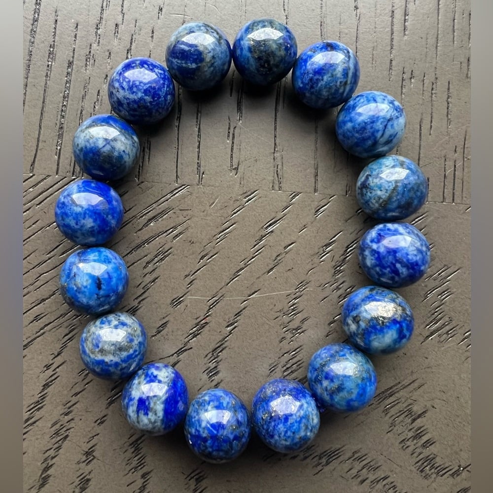 Lapis lazuli bracelet 13mm