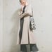 Japanese Fashion - Shiny Back Pleated Trench Coat - Jeanasis
