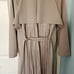 Japanese Fashion - Shiny Back Pleated Trench Coat - Jeanasis