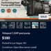 Vidapool 1.5 HP Pool Pump with timer, 7350GPH, 115V