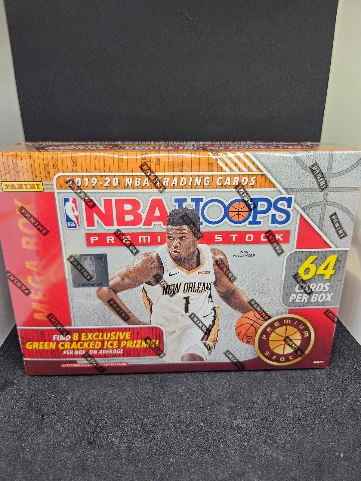 Panini NBA Hoops Premium Stock 2019-20 Mega Box Red Edition -New- 8 Green Prizms
