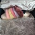 EMU Australia x Free People Mannikin Rainbow Road Sheepskin Slippers NIB Size 9
