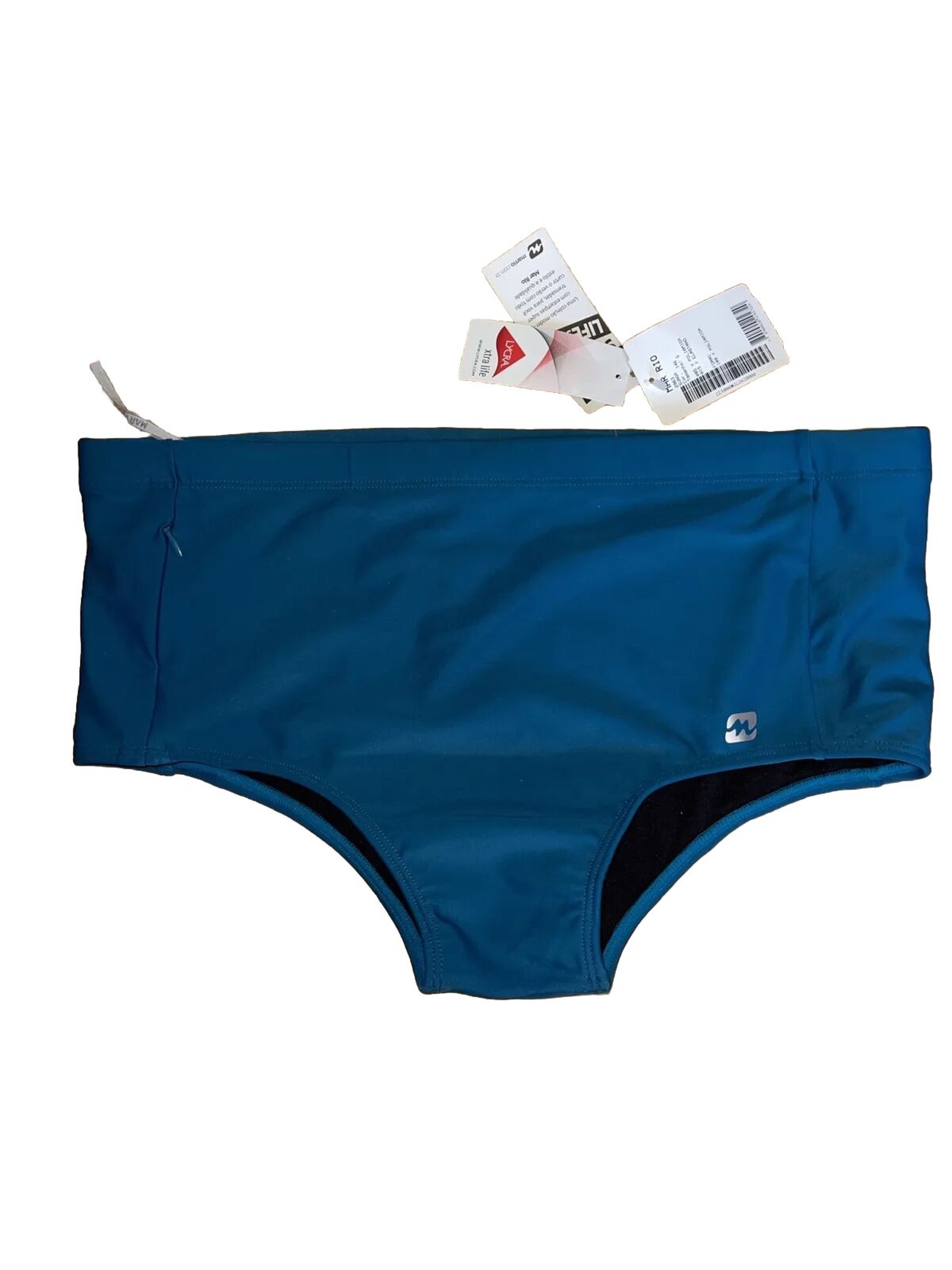Mar Rio Hip Hugger Swim Surfing Bottoms Brazillian Drawstring size 10/12 NWT