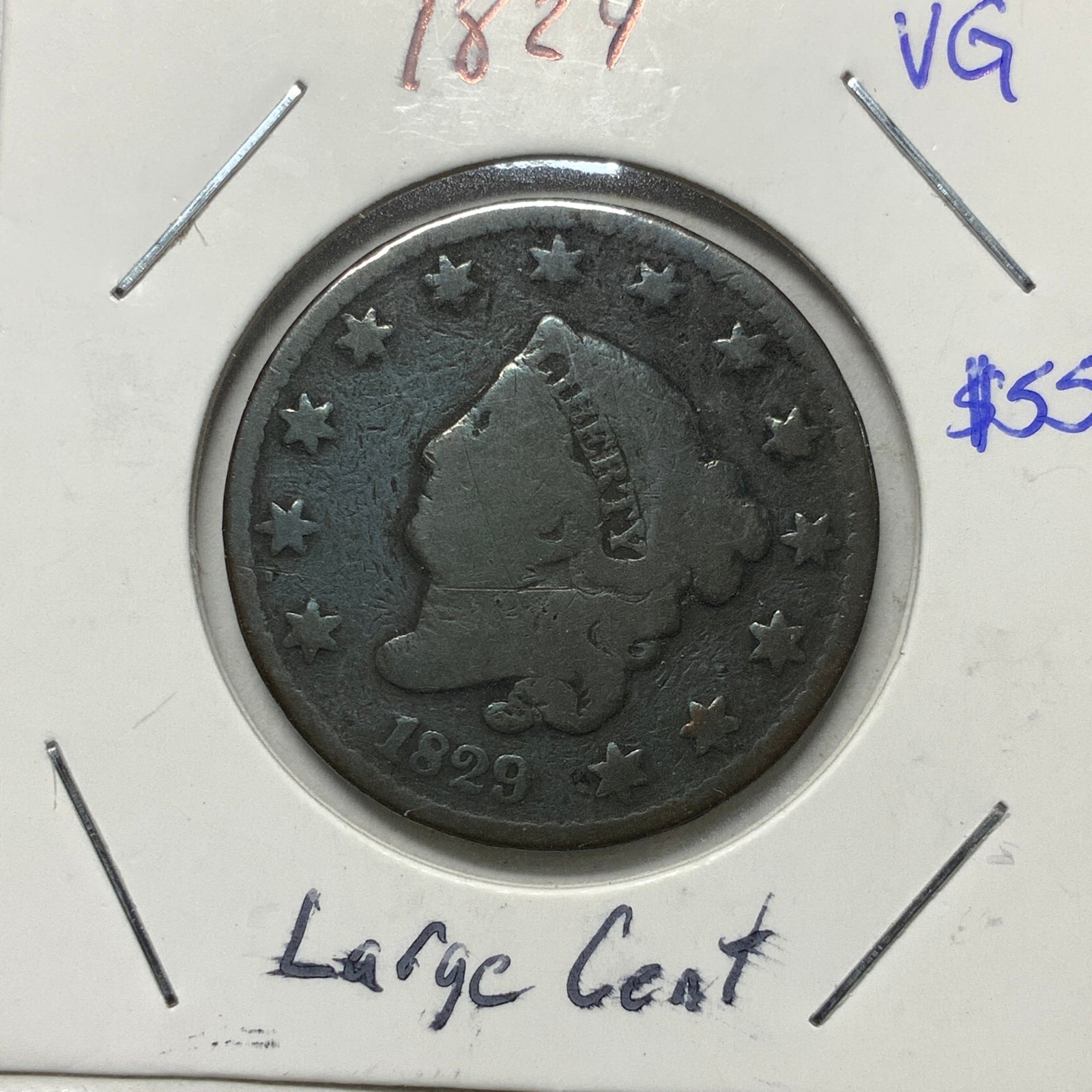 1829 Large Cent
