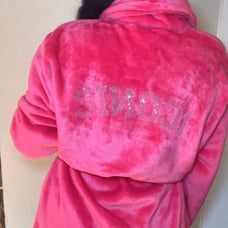 PARIS HILTON ICONI PINK ROBE
