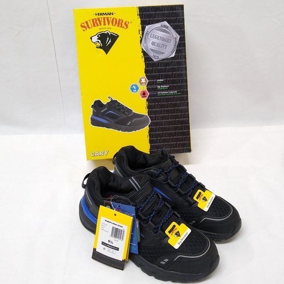 Herman Survivors Women's Cary Size 9.5 Medium Soft Toe Work Shoes New In Box