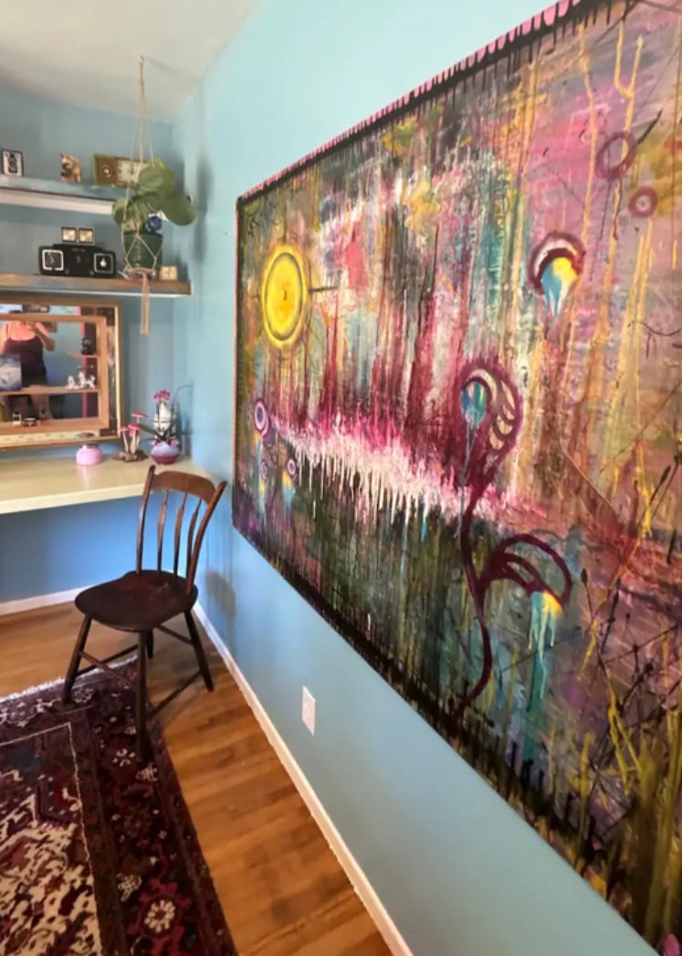 Spahn Ranch original painting