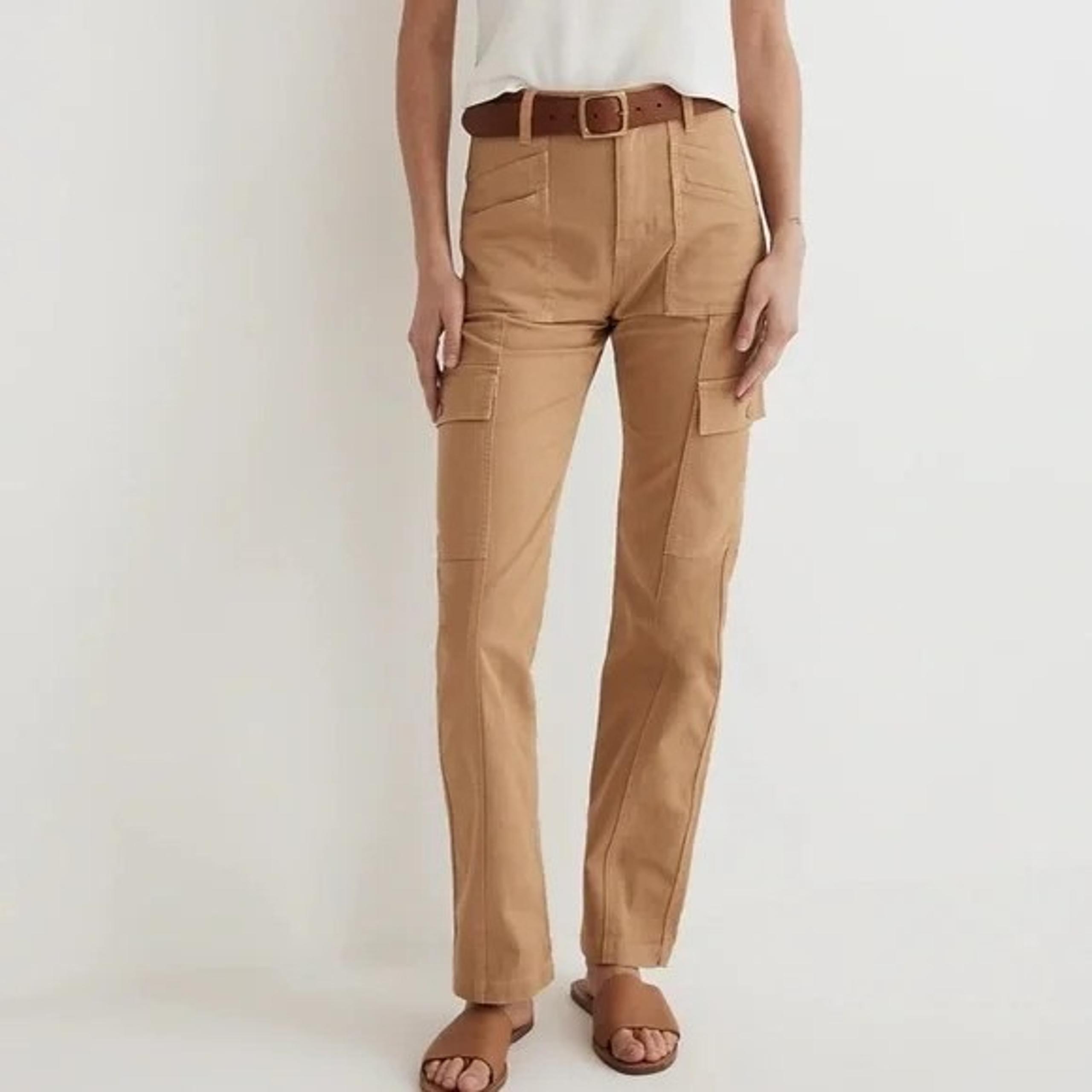 Madewell The Garment-Dyed '90s Straight Cargo Pant Women's Size 30