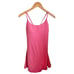 NWT Halara Everyday Cloudful Fabric Backless 2-in-1 Workout Dress Begonia Rouge