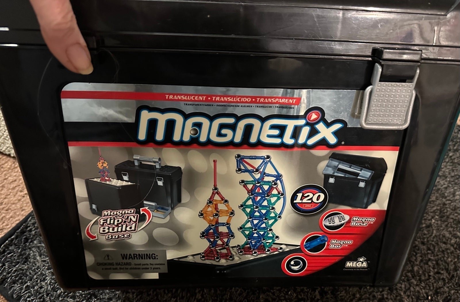 Magnetix build kit not for children under 8