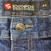 South Pole Authentic Collection Men's Jean Shorts, Distressed and Faded, Size 42