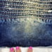 South Pole Authentic Collection Men's Jean Shorts, Distressed and Faded, Size 42