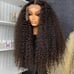 30 Inch Elegant Style | Luxurious 100% Kinky Curly Human Hair Wig