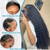 30 Inch Elegant Style | Luxurious 100% Kinky Curly Human Hair Wig