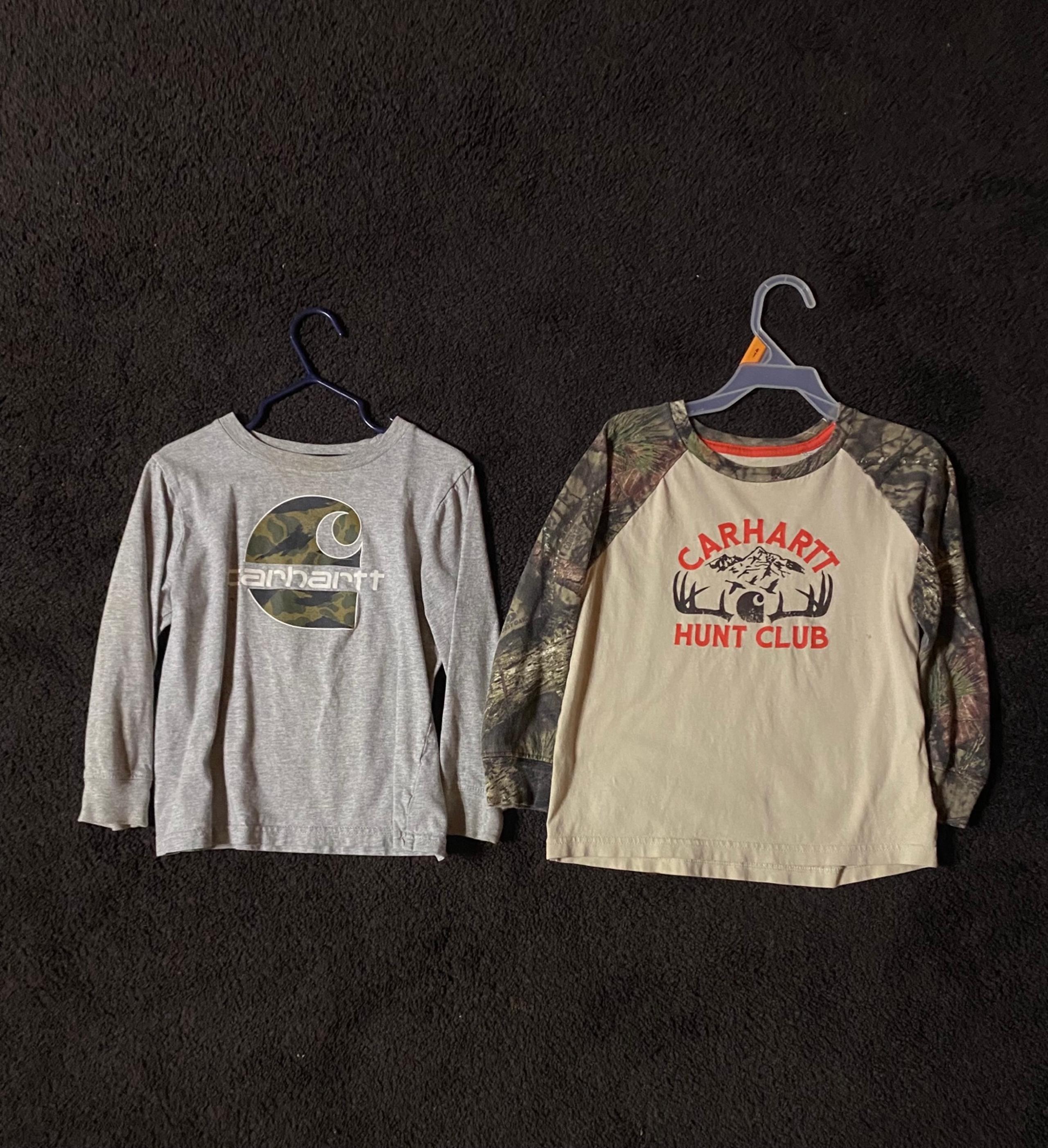 Boys Carhartt long sleeve shirts 4T