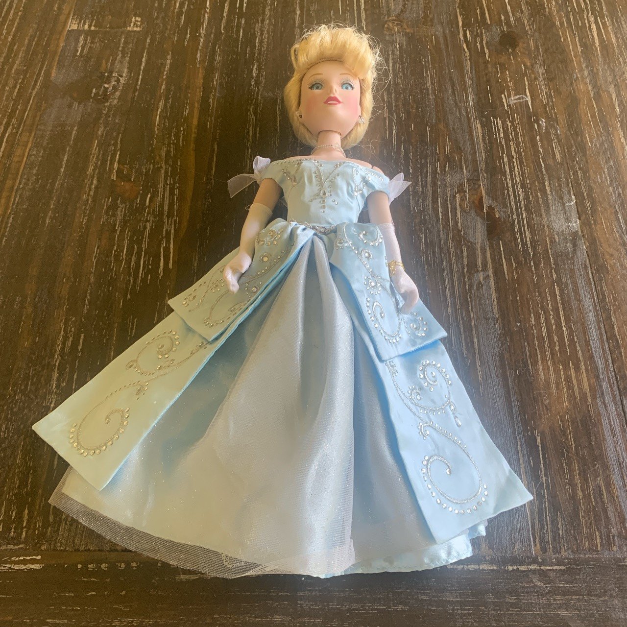 Disney Princess Cinderella The Brass Key Porcelain Keepsake Doll 16 inches