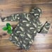 LEVI S Camo cargo oversized parka jacket bubble Trench canvas military coat
