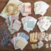 445 PCS Vintage Scrapbook Paper Journaling Scrapbooking Supplies Kit Aesthetic
