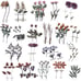445 PCS Vintage Scrapbook Paper Journaling Scrapbooking Supplies Kit Aesthetic