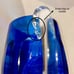 Vintage Andres & Chapman Signed Cobalt Blue Hand-Blown Glass/Cup Art