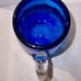 Vintage Andres & Chapman Signed Cobalt Blue Hand-Blown Glass/Cup Art