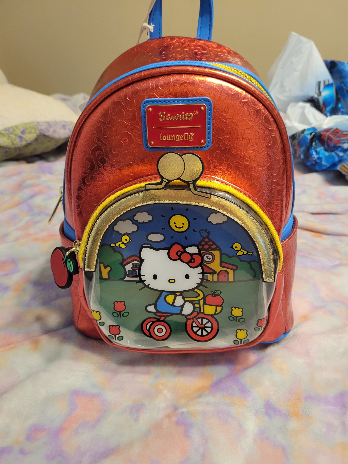 Hello Kitty 50th Anniversary Loungefly Mini Backpack BNWT
