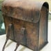 ‼️Antique leather Folder bag