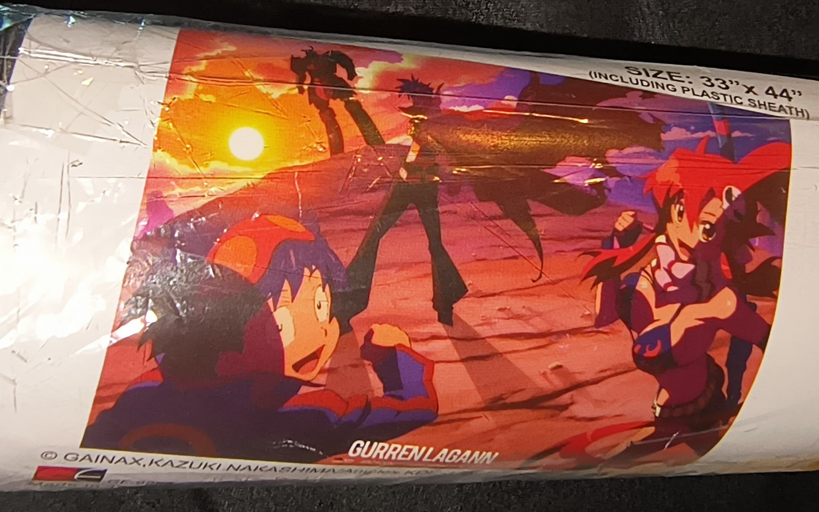 Gurren Lagann Official Great Eastern Wallscroll 33x44