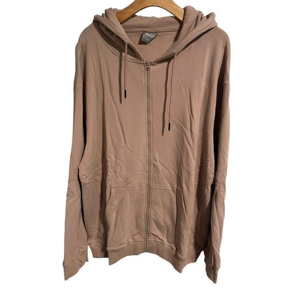 Be Well Hoodie Unisex 4XL IV Sleeve Jacket Medical Comfort Full Zip Zip Sleeve