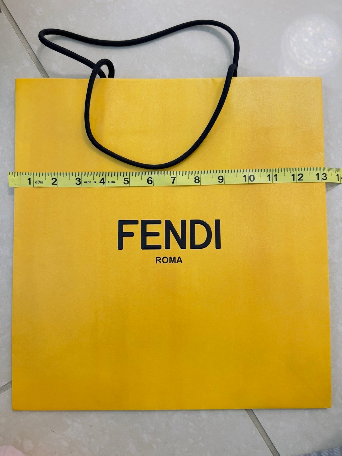 Fendi paper hotsell bag