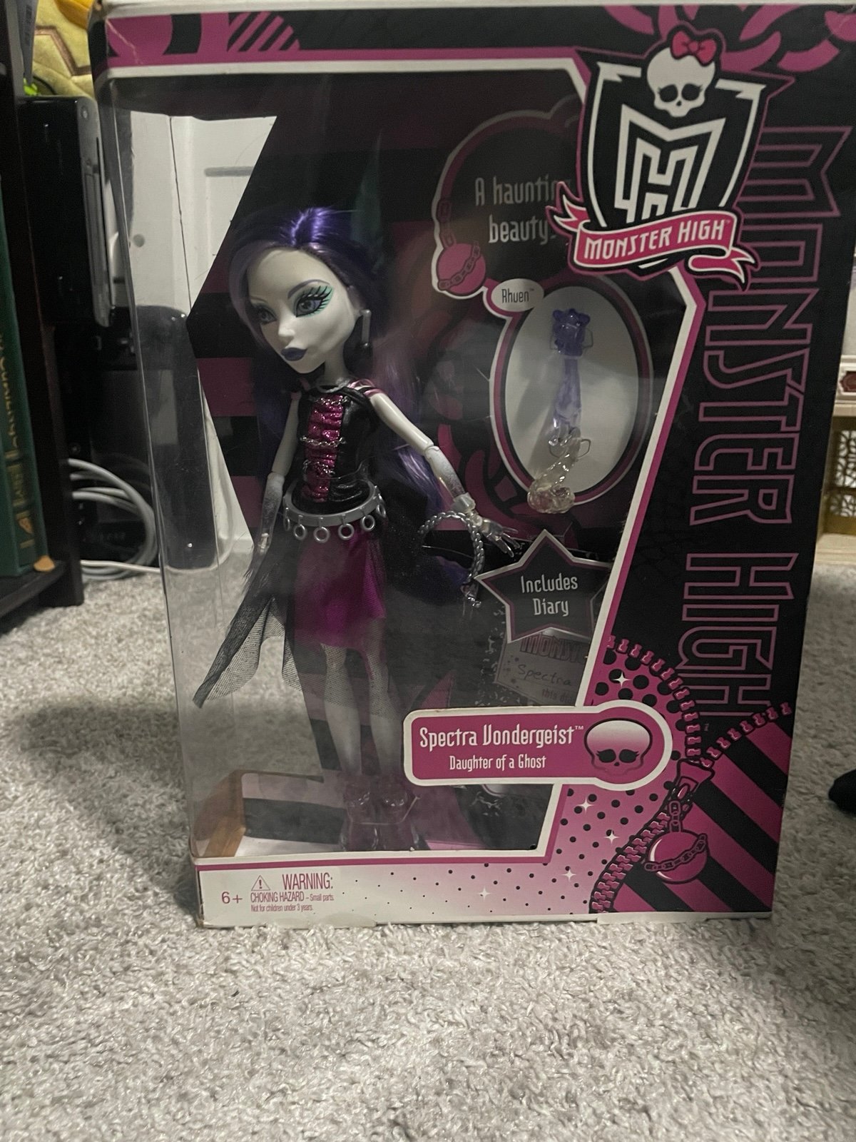 Spectra Vondergeist Original G1 Monster High Doll
