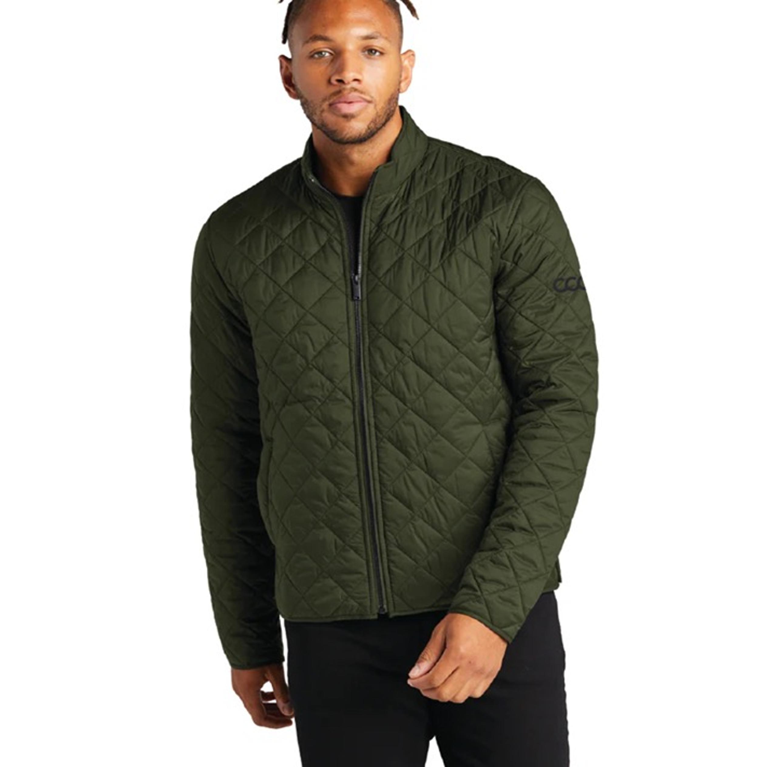 Mercer+Mettle Quilted Full Zip Men’s Jacket S Townsend Green Water-repellent