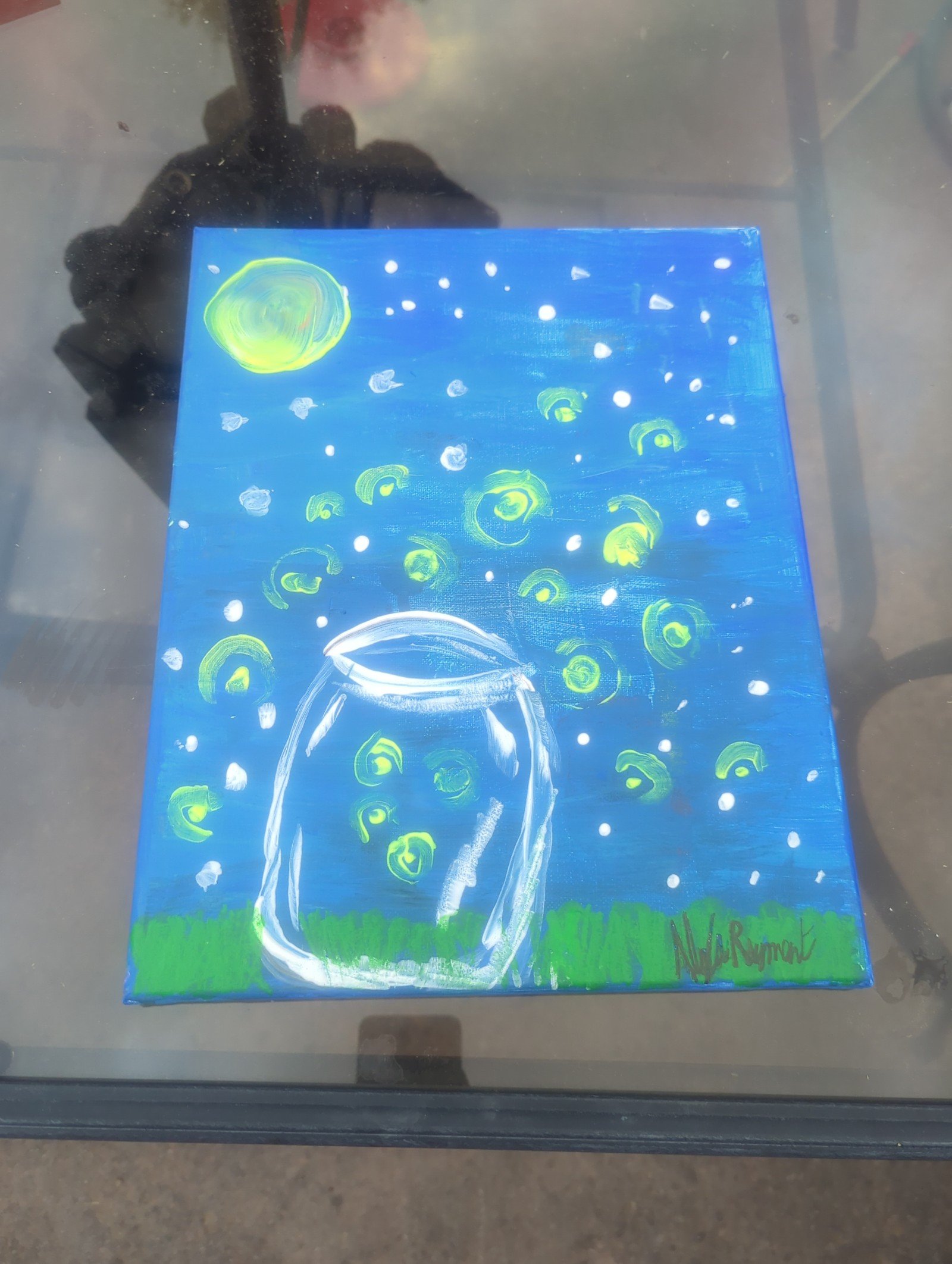 painting called Firefly Night