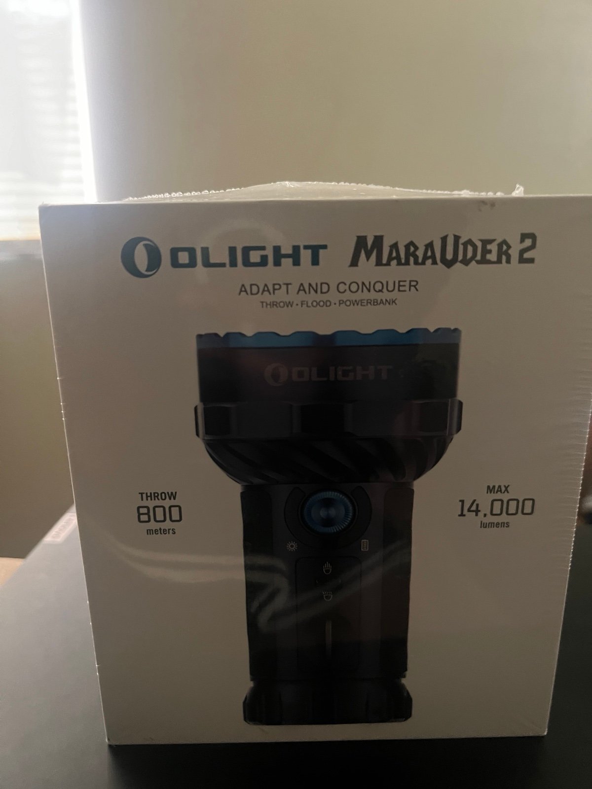 Olight Marauder 2 LED Flashlight - Blue