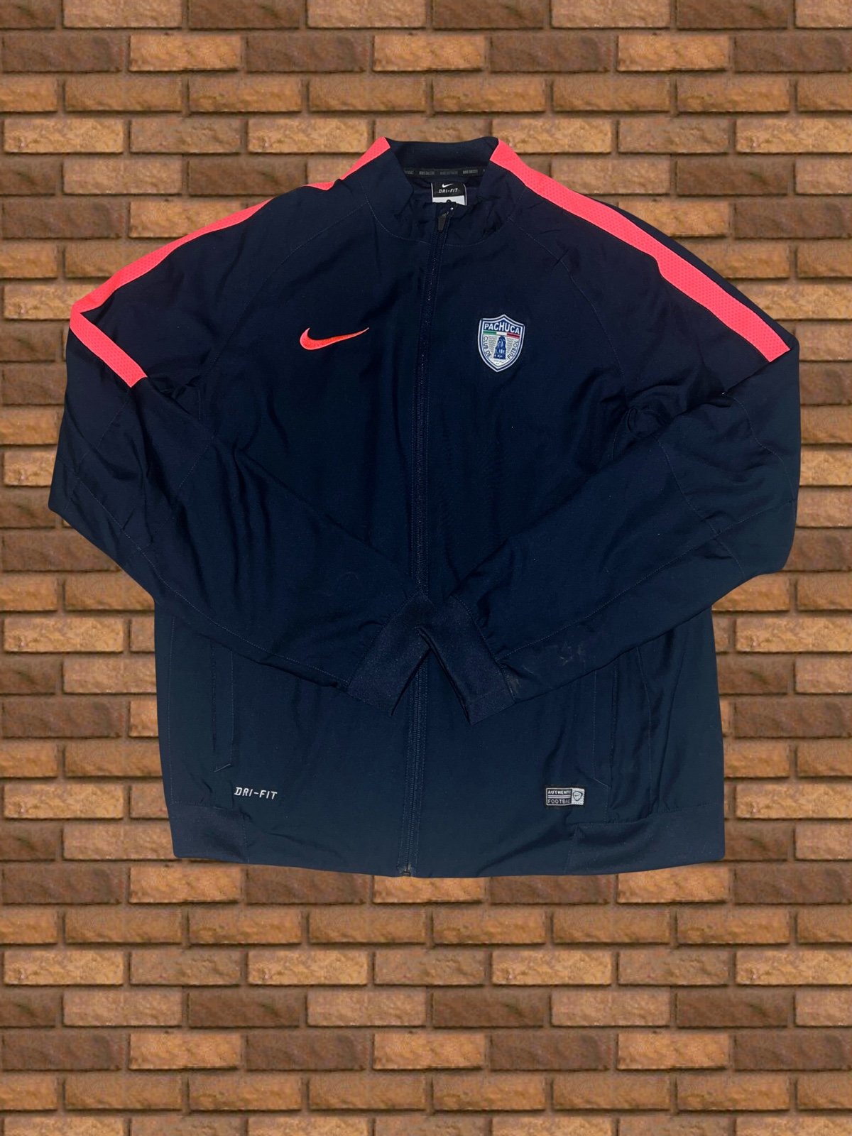 Club Pachuca FC Nike navy and pink sportswear jacket xl