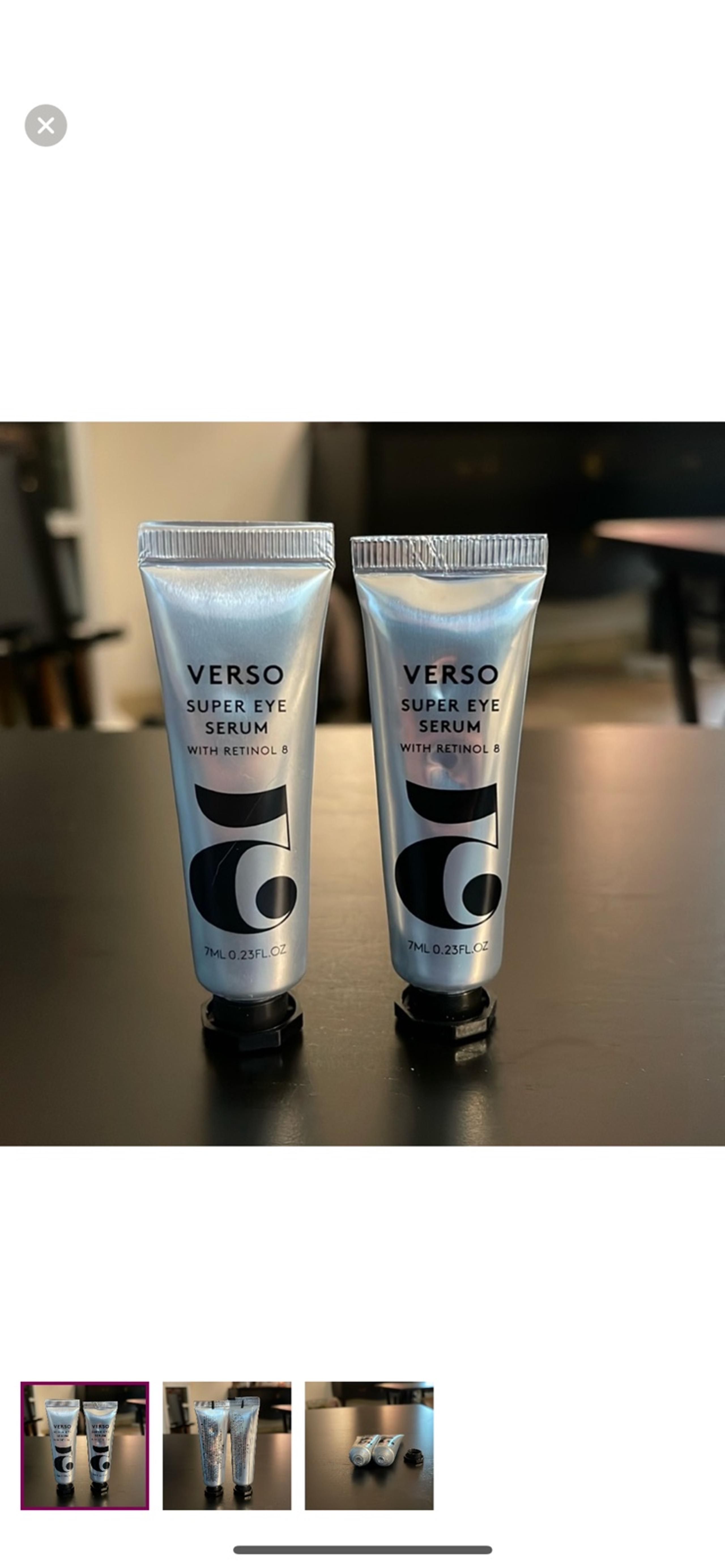 Verso Super Eye Serum Bundle - Deluxe Sample 7ml - New