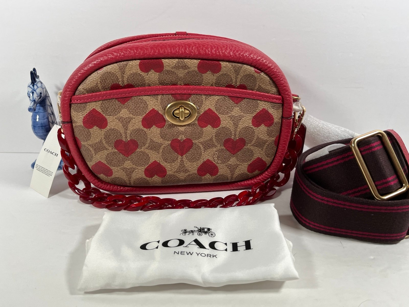 Coach Valentine limited edition $350  NWT - detail