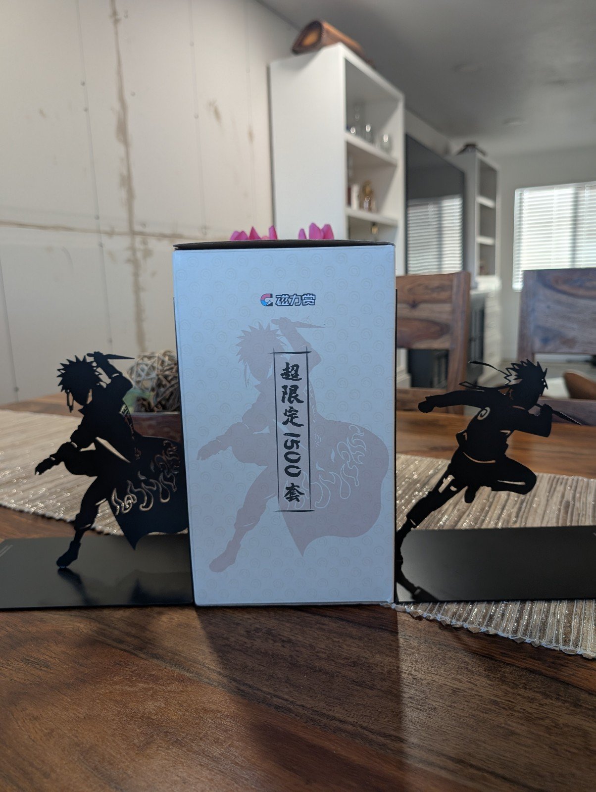 Naruto and Minato Metal Book Ends Ichiban Kuji