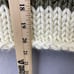 Unique Hand Knitted Pullover Womens Med Sleeveless Sweater Tops Knitwear Chunky