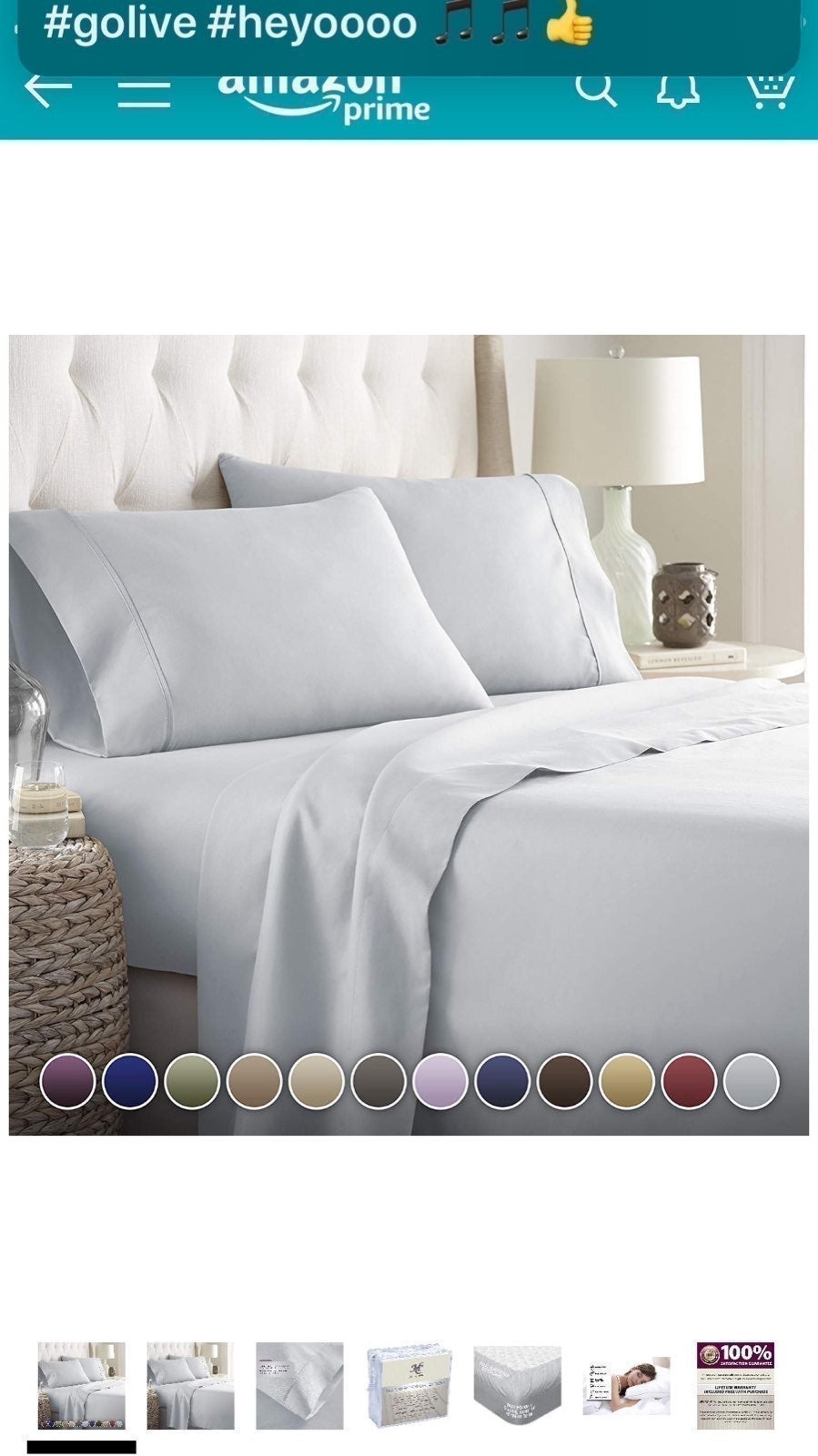 -Hotel Luxury Bed Sheets 1800 series (Ar