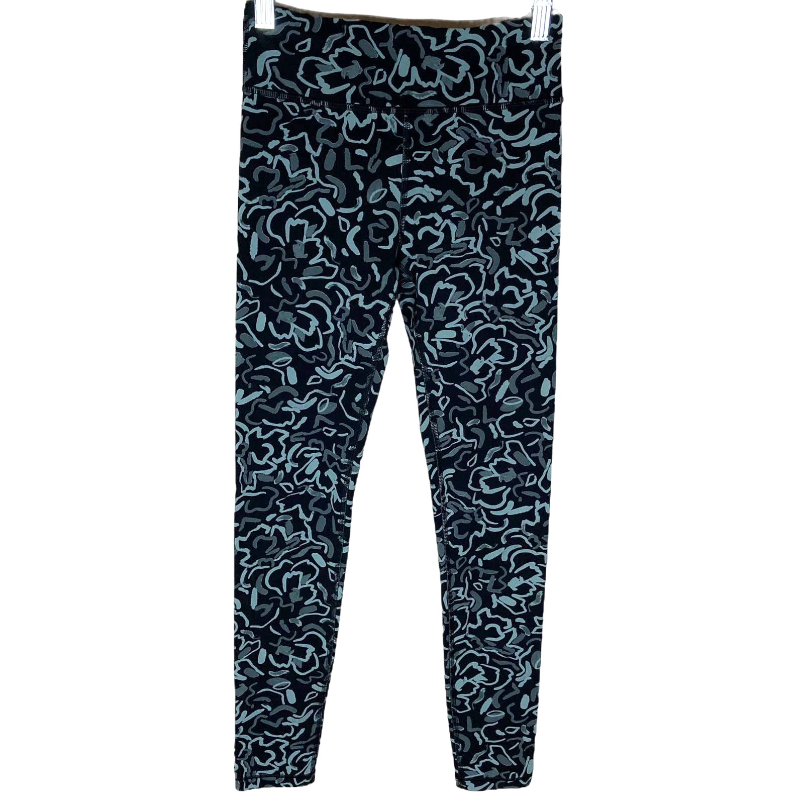 NWT Athleta Girl High Rise Powervita Chit Chat Tight Leggings UPF 40 Size L / 12
