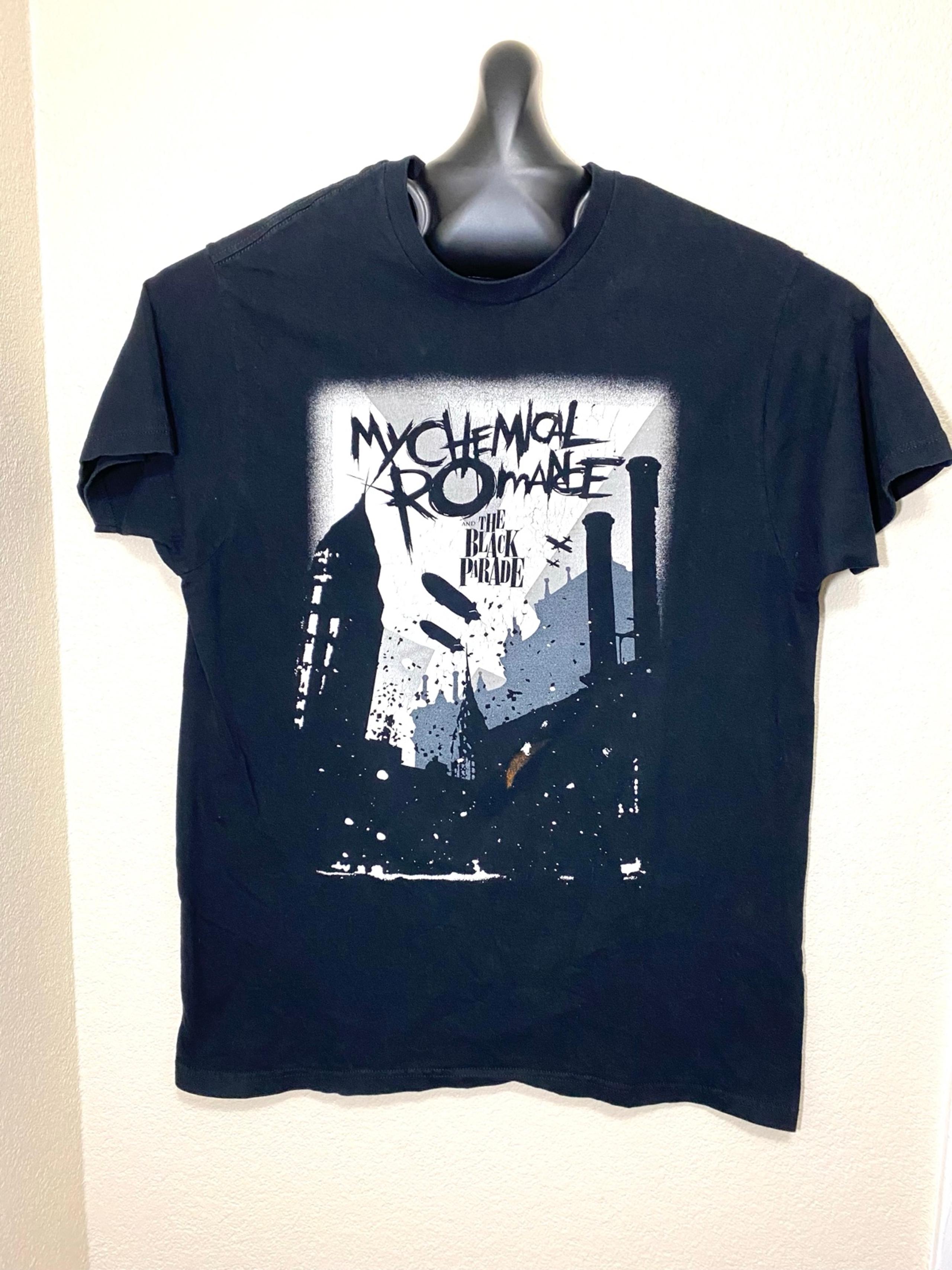 Vintage 2000s My Chemical Romance The Black Parade Rock Band T-Shirt Large