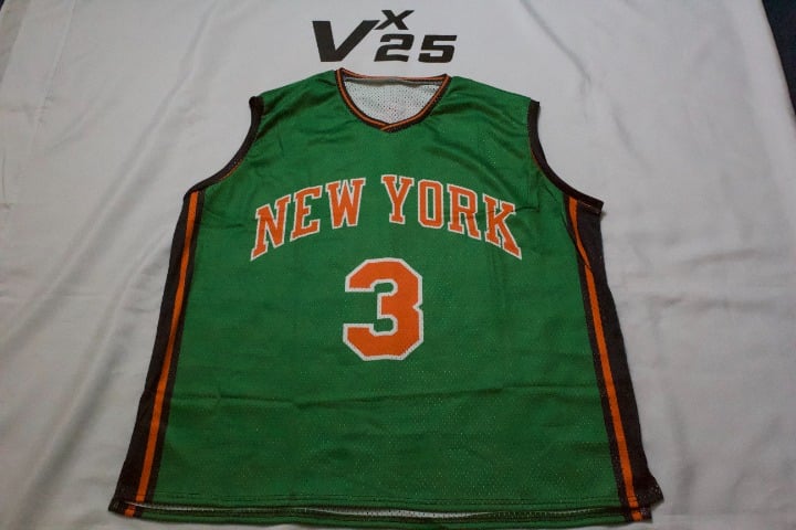 NEW Men's New York Knicks Stephon Marbury Green Mesh St Patrick's Day Jersey XL