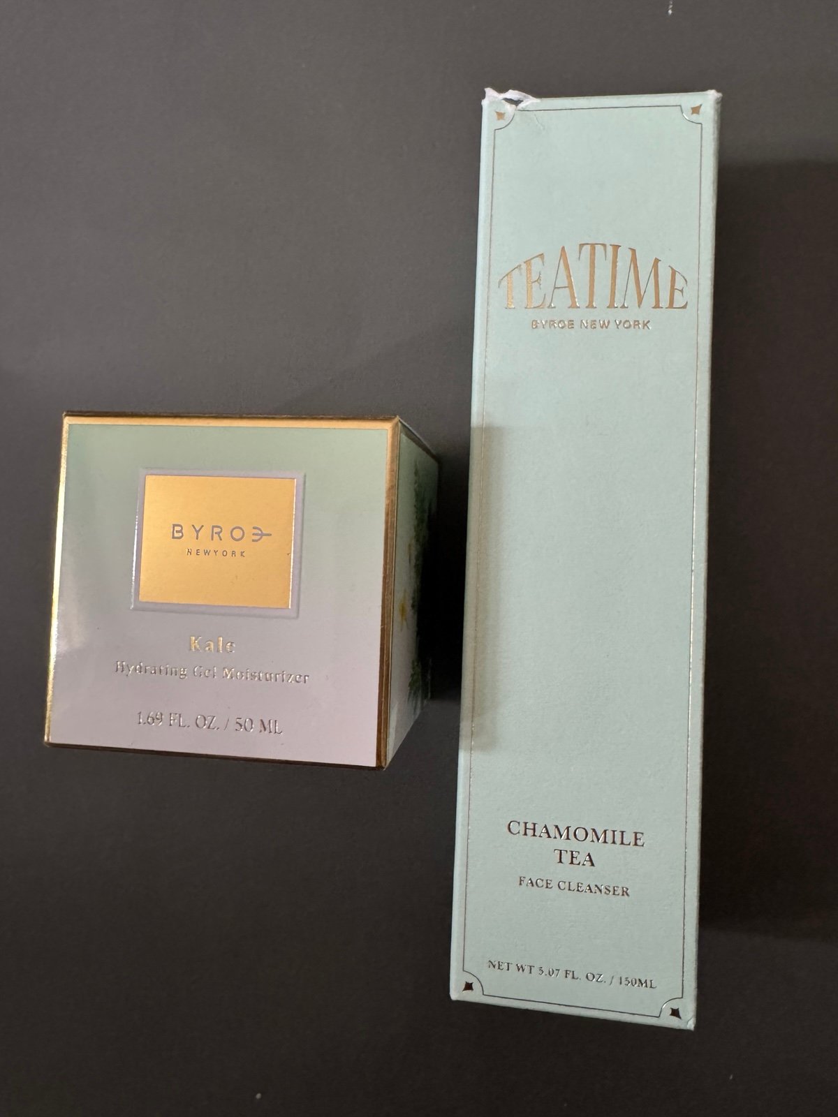 BYROE set of two: moisturizer and cleanser