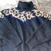 Vintage hand beaded turtle neck sweater