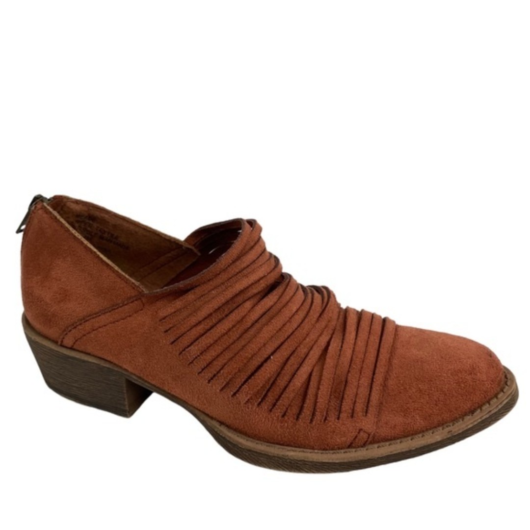 Coconuts by Matisse Womens Ankle Booties 7 Powell Faux Leather Strappy Shoes