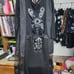 Gothic bunny over size shirt dress