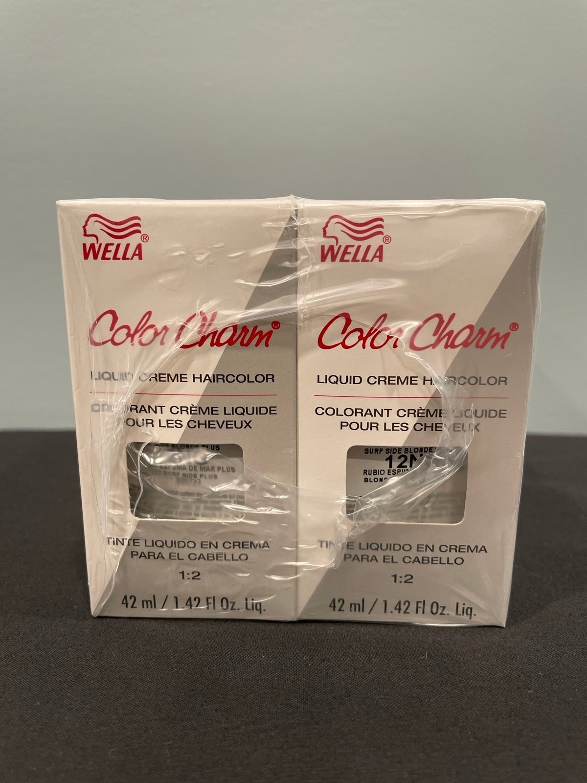 Wella Color Charm liquid creme haircolor 12NG Surf Side Blonde Plus (12) NIB
