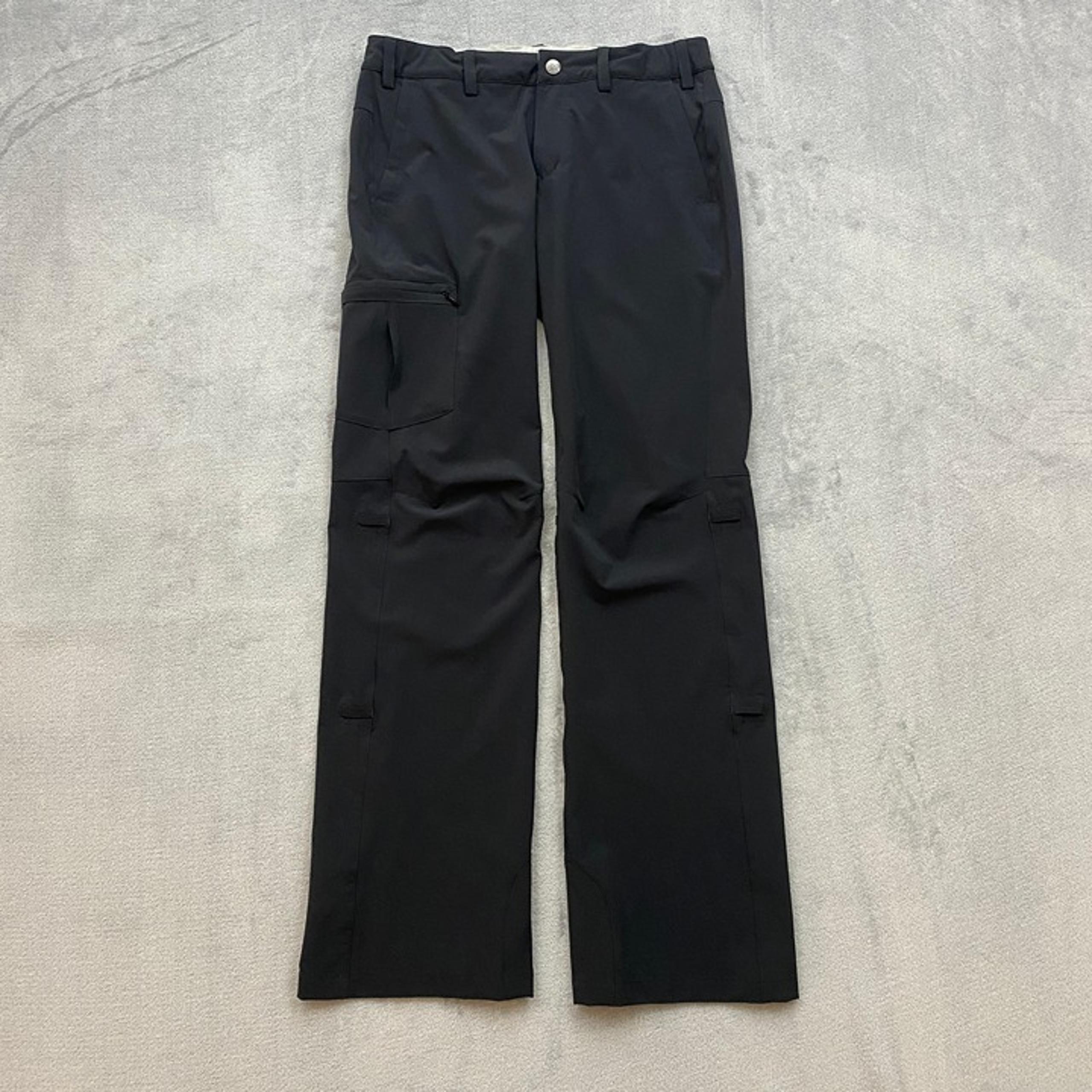 REI Cargo Pants Women Size 6 Charcoal Adjustable Waist Pockets Lined Outdoor